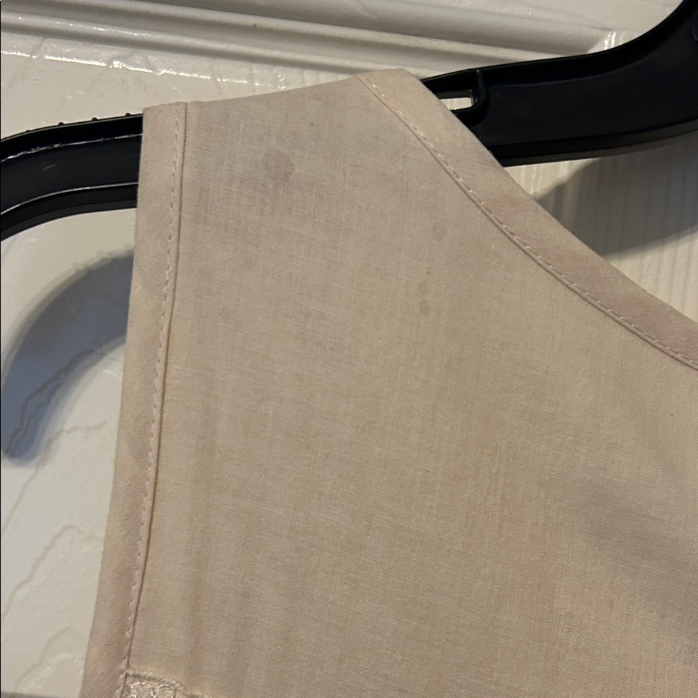 Weston Wear cream and silver dress. Pockets and lining. Medium - Picture 8 of 9